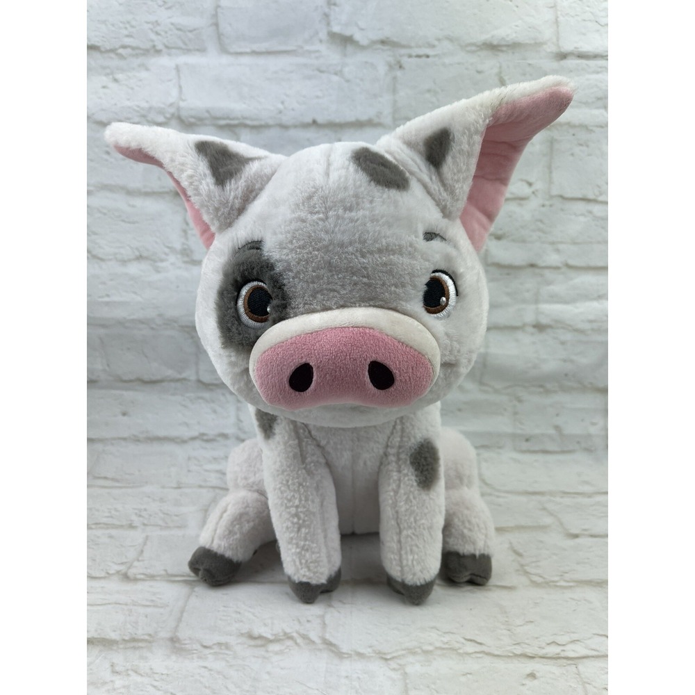 Disney Moana Pua Pig Plush 12" Disney Store Brand Stuffed Animal Soft Toy